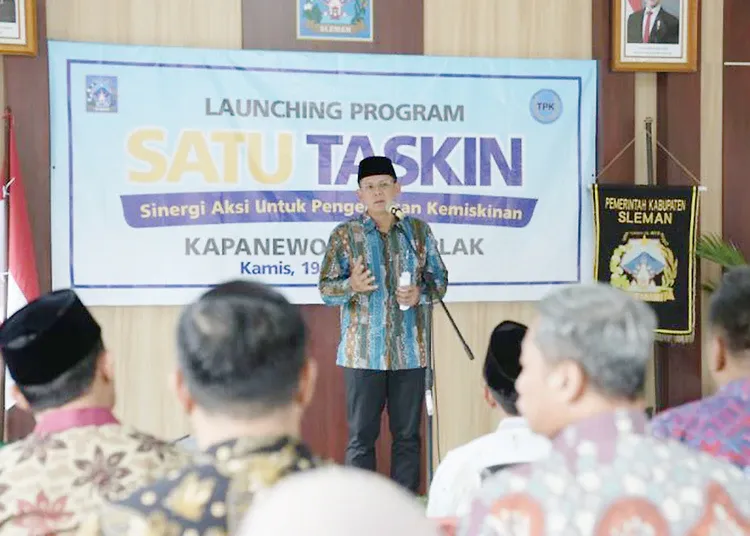 Wabup Sleman Luncurkan Program Satu Taskin untuk Atasi Kemiskinan
