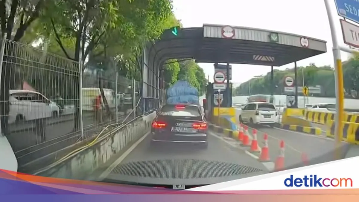 Sopir Sedan Audi yang Penerobos Gerbang Tol JORR Ditemukan, Diduga Mengalami Depresi
