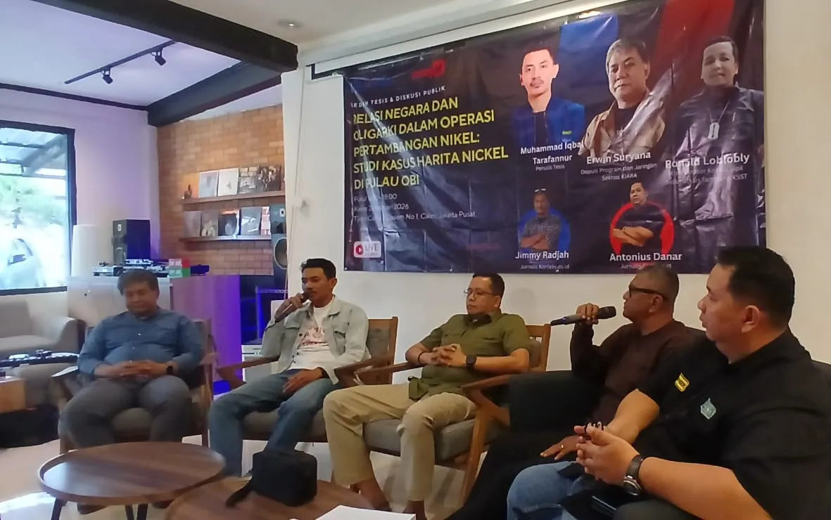 Studi Ungkap Keterkaitan Negara dan Oligarki dalam Ekspansi Tambang Nikel Harita Grup