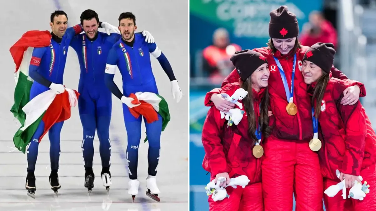 Italia dan Kanada Sabet Medali Emas Team Pursuit di Olimpiade 2026