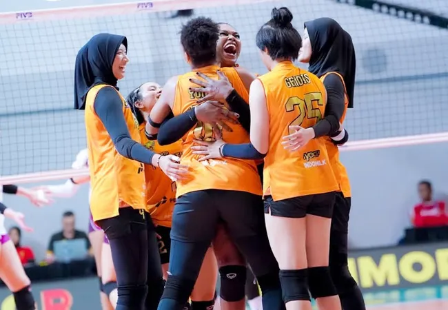 Popsivo Polwan Geser Jakarta Livin Mandiri Usai Kalahkan BJB Tandamata di Proliga 2026