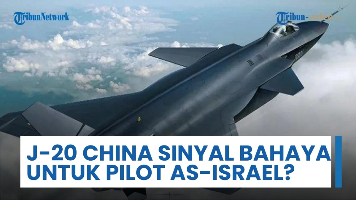 Kerja Sama Militer China-Iran: Jet Tempur J-20 Perkuat Kekuatan Pertahanan Iran
