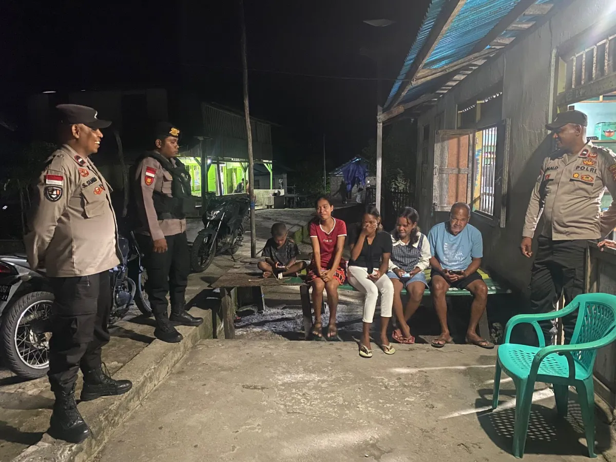 Polsubsektor Longgar Tingkatkan Patroli Malam untuk Jaga Kamtibmas