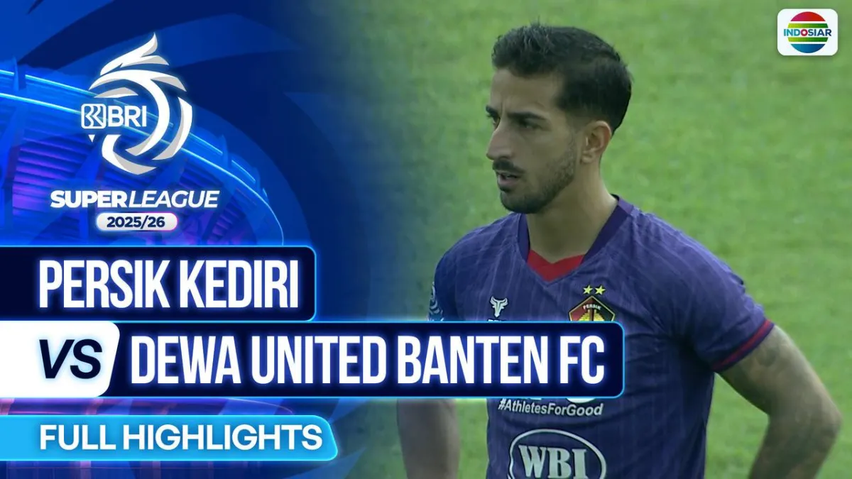 Persik Kediri Menang Tipis 2-1 atas Dewa United di BRI Super League