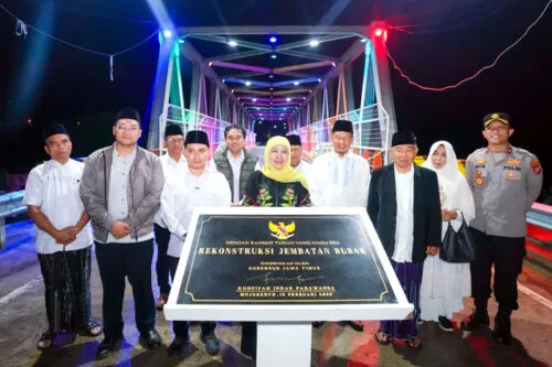 Peresmian Jembatan Bubak di Mojokerto Diharapkan Tingkatkan Ekonomi Warga