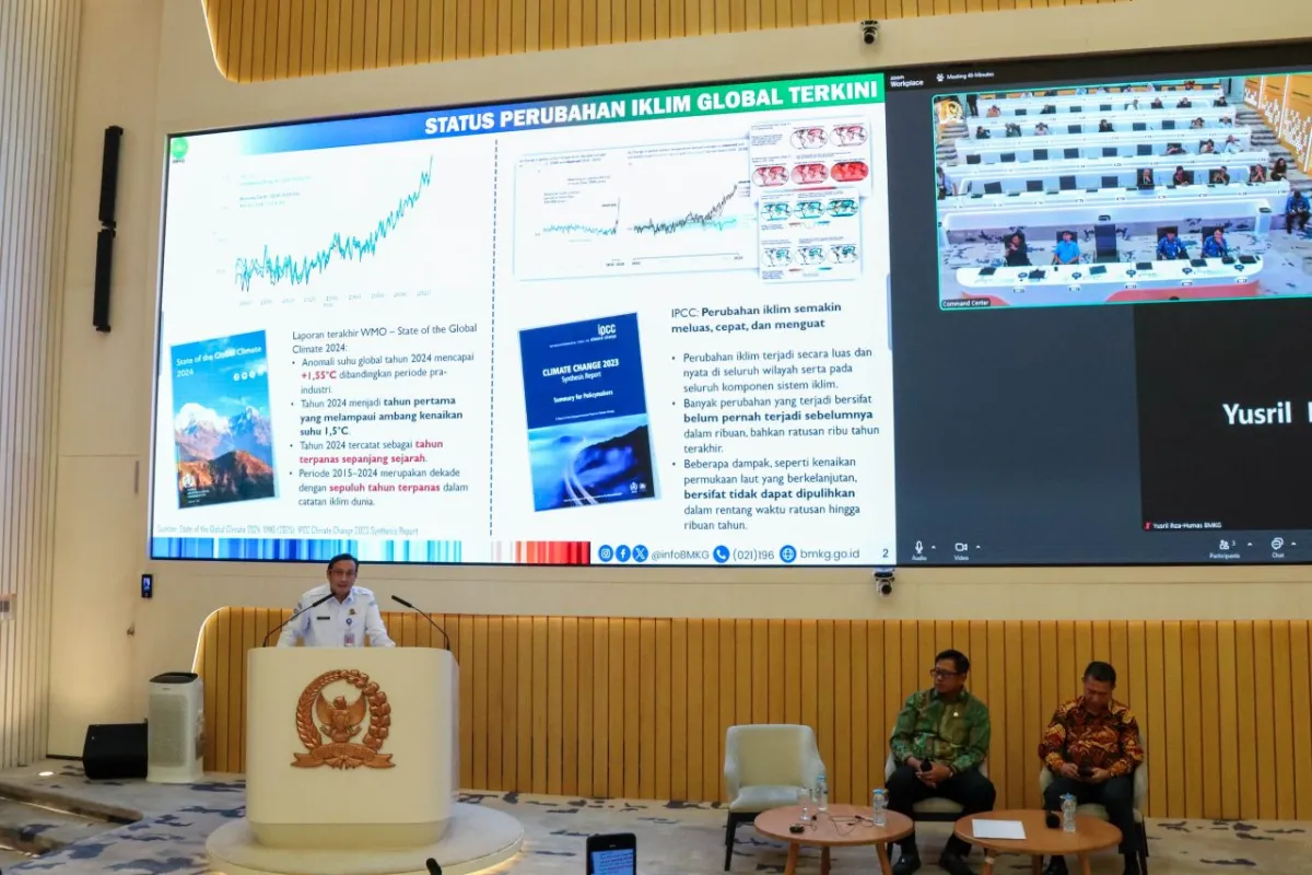 BMKG Serukan Pentingnya Peringatan Dini dan Kolaborasi Hadapi Cuaca Ekstrem