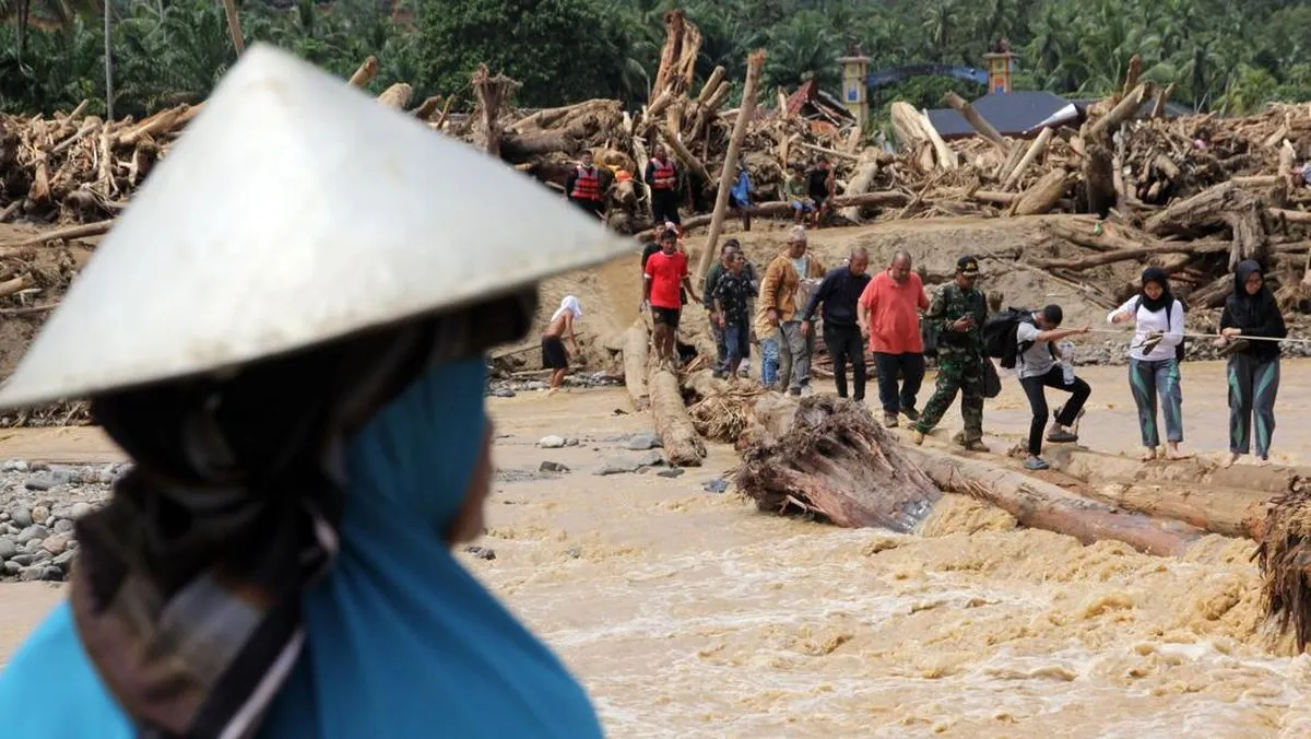 Banjir dan Longsor di Sumatra: 442 Korban Jiwa dan Krisis Logistik Mengancam