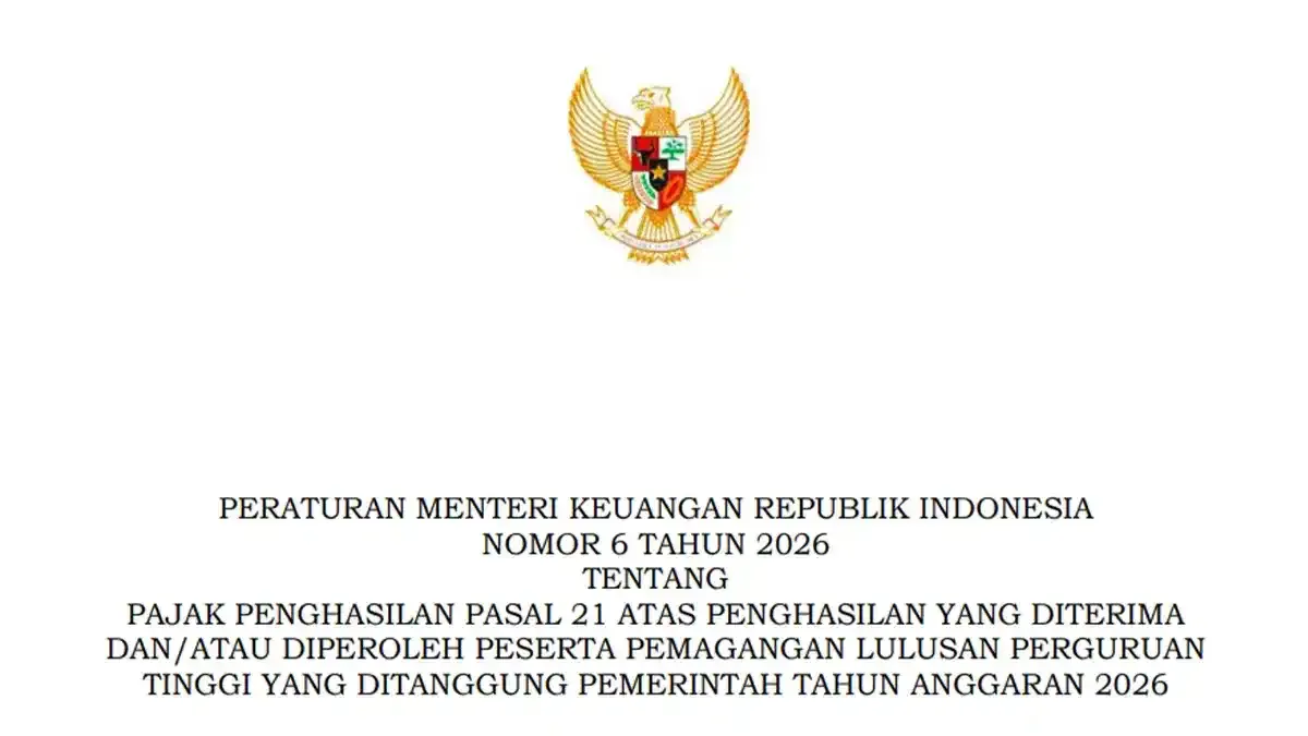 Insentif PPh 21 DTP untuk Magang Fresh Graduate Resmi Diberlakukan