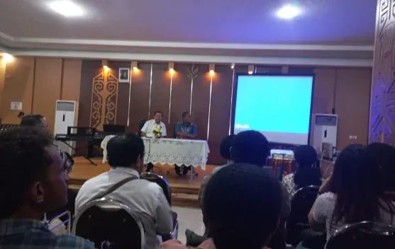 Relawan LO Tanda Tangani Kontrak untuk Sukseskan Pesparawi Nasional XIV