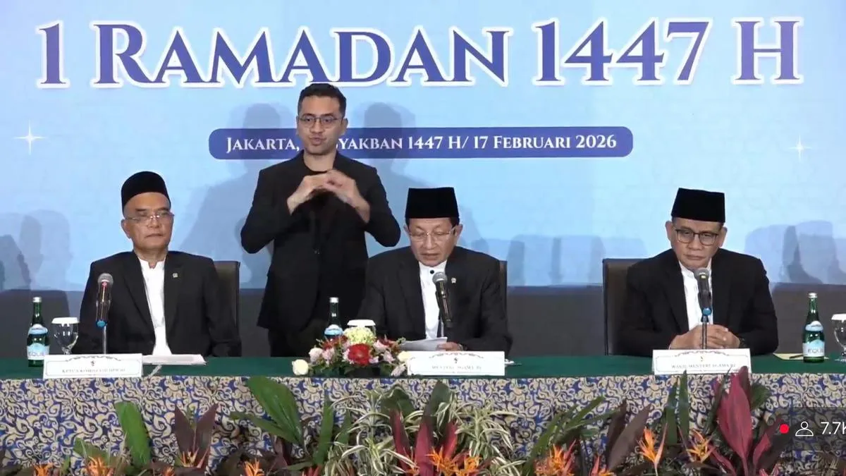 1 Ramadan 1447 H Ditentukan Jatuh pada 19 Februari 2026