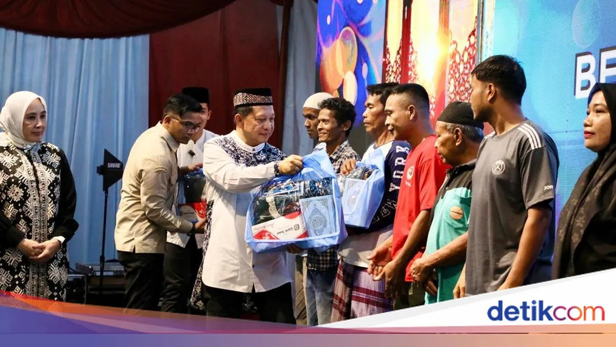 Tito Karnavian Gelar Buka Puasa Bersama Warga di Aceh Tamiang