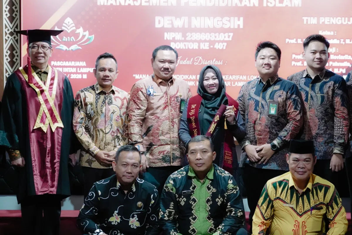 Bawaslu Lampung Apresiasi Promosi Doktor Dewi Ningsih untuk Penguatan Pendidikan
