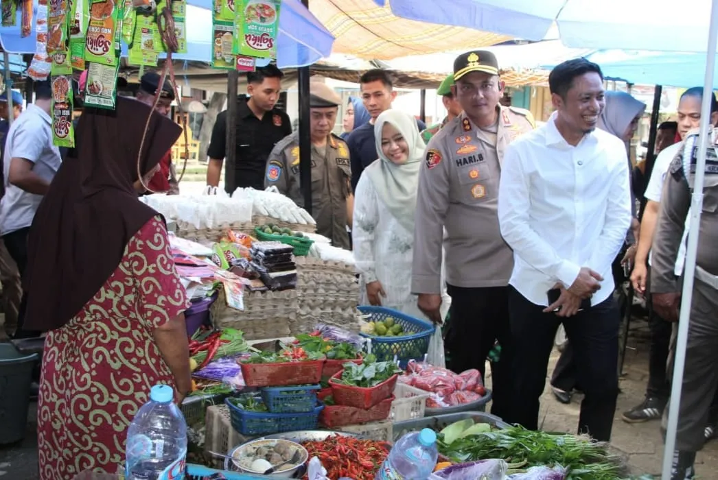 Bupati dan Kapolres Enrekang Tinjau Stabilitas Harga Bahan Pokok Menjelang Ramadan