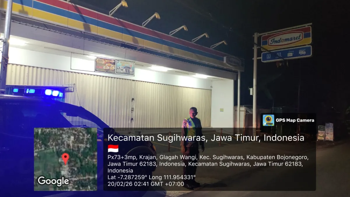 Polsek Sugihwaras Lakukan Patroli Rutin untuk Amankan Wilayah
