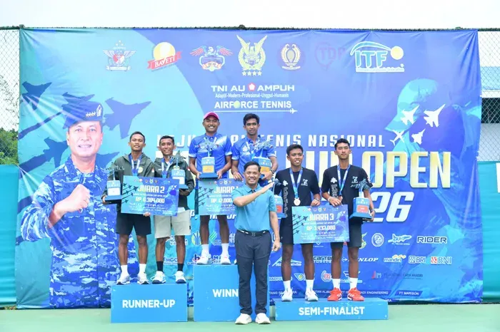 Penutupan Tenis Kasau Cup 2026, KSAU Dorong Peningkatan Kompetisi
