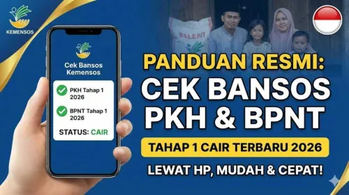 Kemensos Mulai Salurkan Bansos PKH dan BPNT Tahap 1 Februari 2026