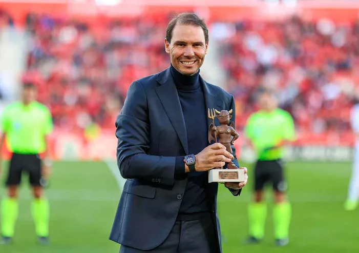 Rafael Nadal Dapat Penghargaan ‘Dimoni d’Honor’ dari RCD Mallorca, Klub Apresiasi Legenda Olahraga Spanyol