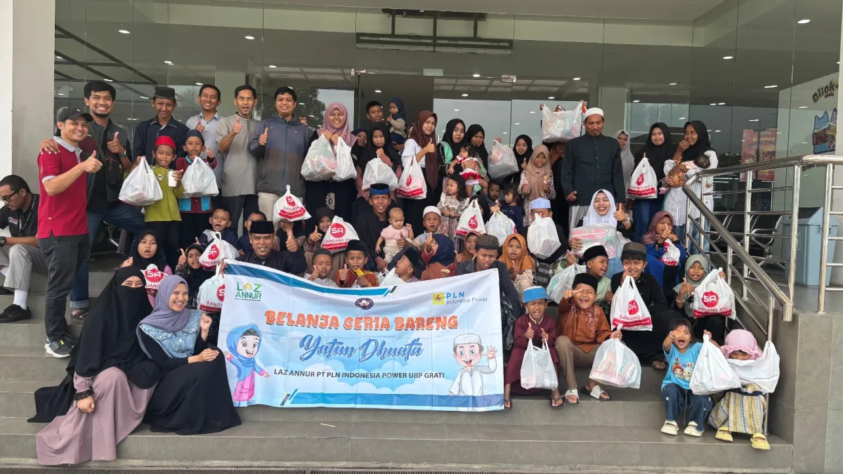 LAZ Annur Gelar Belanja Ceria untuk 100 Anak Yatim