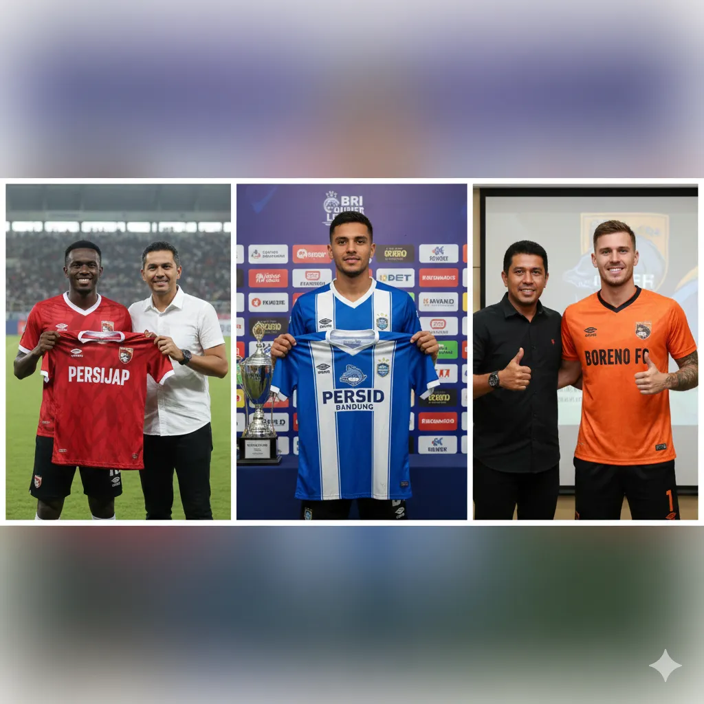 Bursa Transfer BRI Super League: Klub-klub Perkuat Skuad dengan Pemain Asing Baru