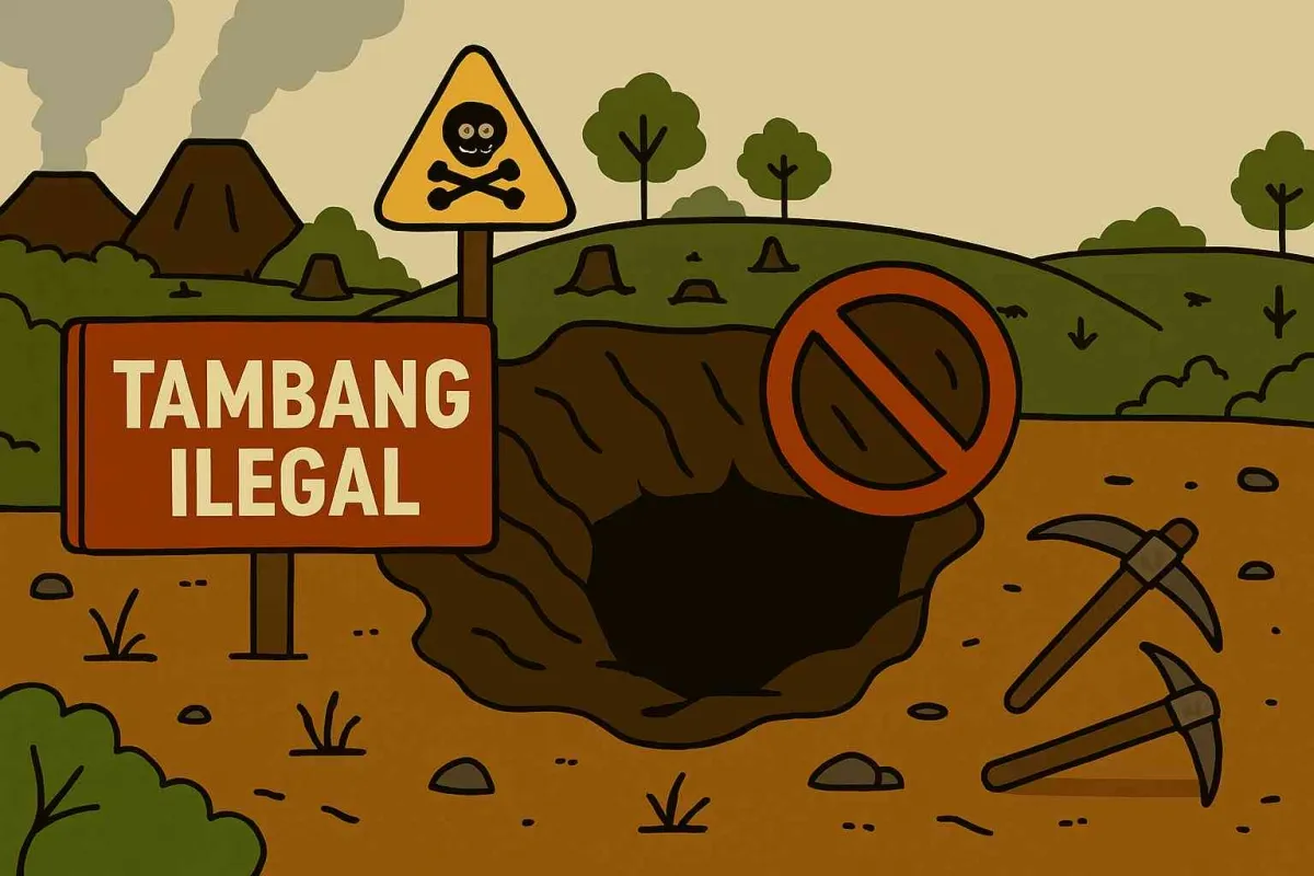 Tantangan Penanganan Tambang Ilegal: Kerusakan Lingkungan dan Dampak Sosial