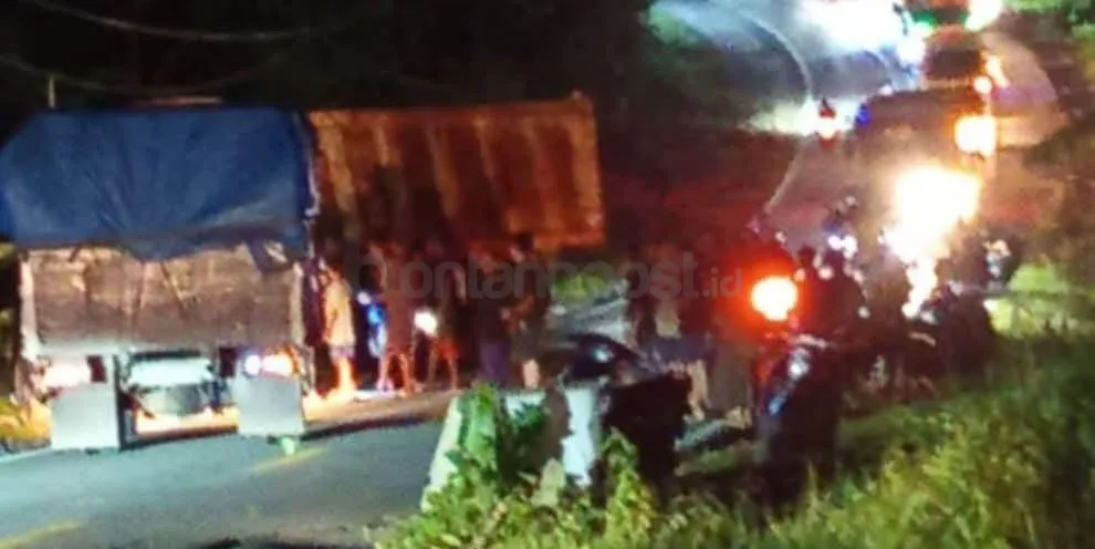 Kecelakaan Maut di Jalan Poros Bontang-Samarinda, Tiga Orang Mengalami Luka Berat