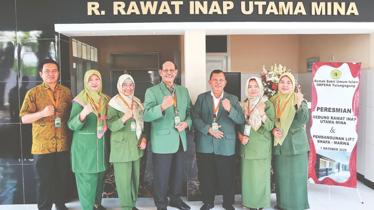 RSUI Orpeha Tulungagung Luncurkan Ruang Rawat Inap Utama Mina untuk Siapkan KRIS
