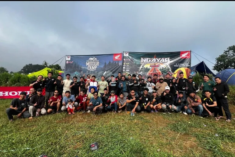 Honda Bikers Fun Motour Camp 2026 Perkuat Solidaritas Komunitas di Bogor
