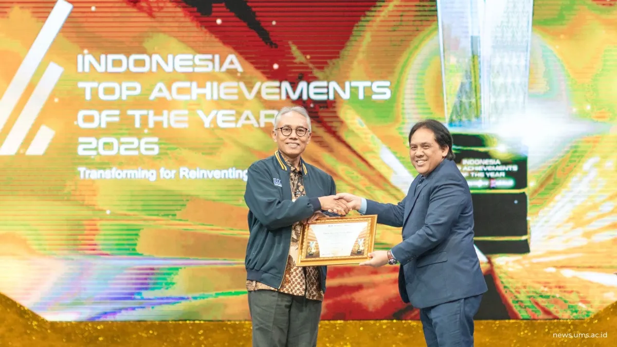 UMS Raih Dua Penghargaan Prestisius di Indonesia Top Achievements 2026
