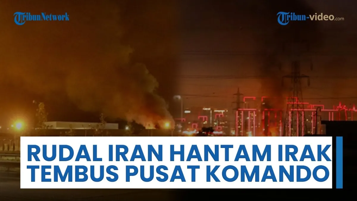 Iran Luncurkan Rudal ke Pangkalan AS di Erbil, Irak