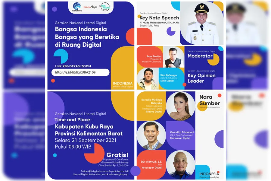 Meningkatkan Etika Digital Masyarakat Indonesia Melalui Webinar Literasi Digital