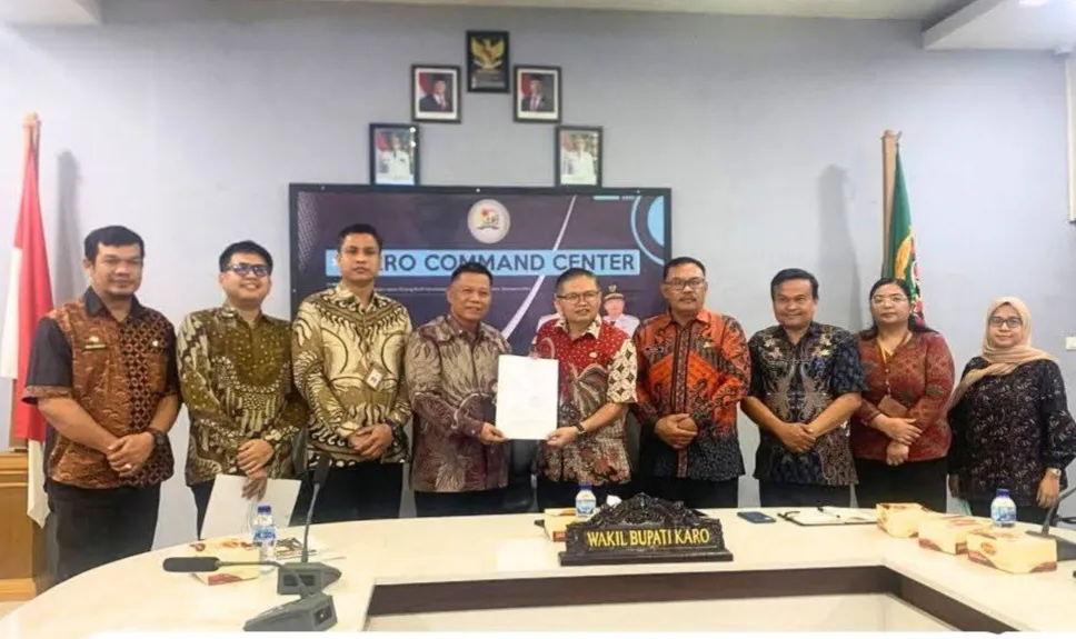 Pemkab Karo Ikuti Entry Meeting BPK untuk Audit Laporan Keuangan 2025