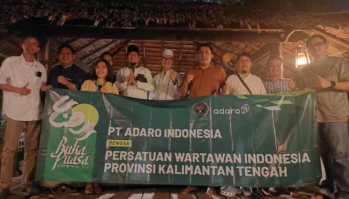 PT Adaro Indonesia dan PWI Kalteng Perkuat Kerja Sama Lewat Buka Puasa Bersama