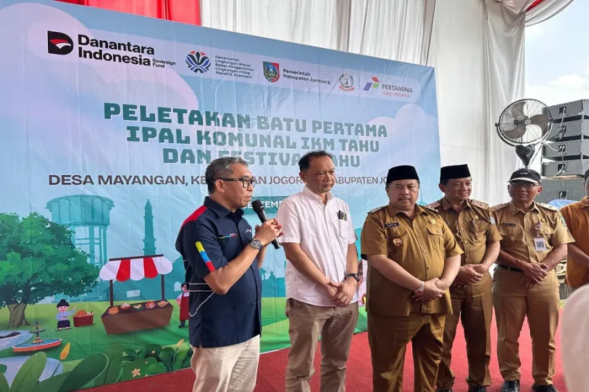 IPAL Sentra Tahu Didirikan di Jombang untuk Kurangi Polusi Organik