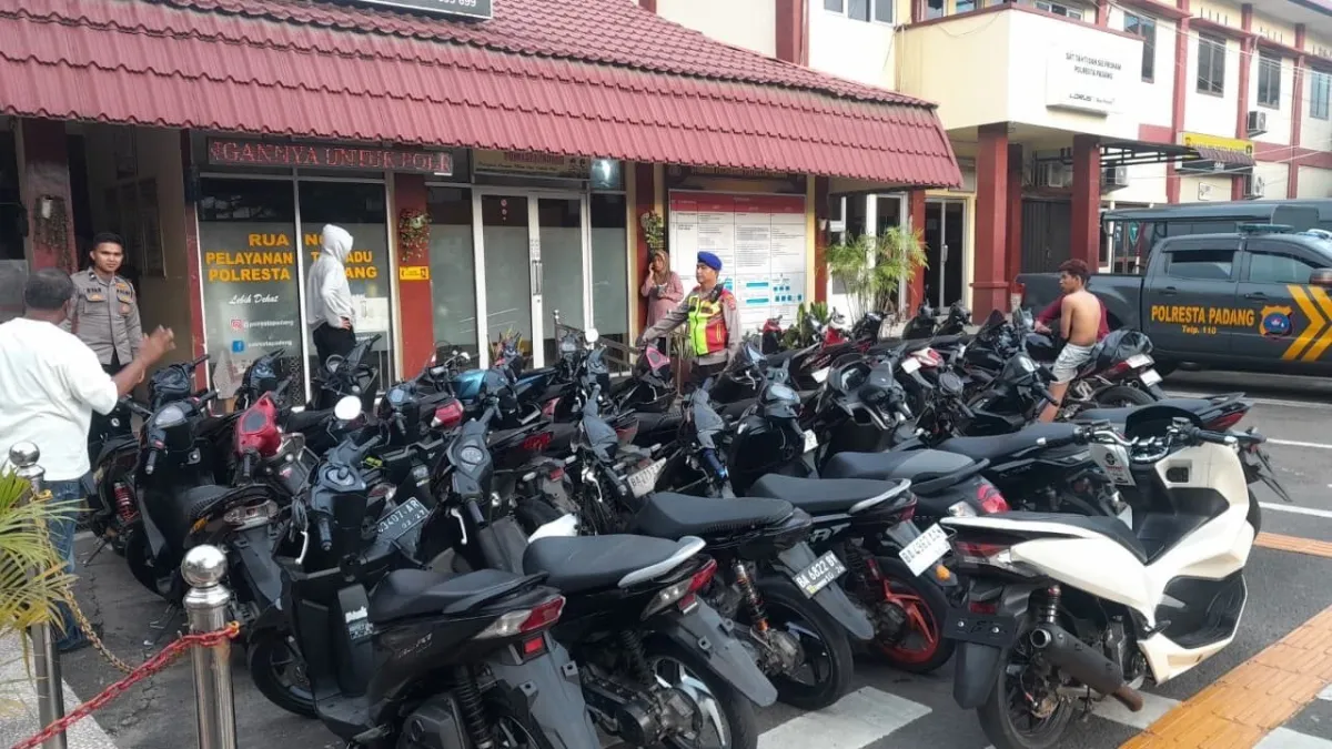 Polresta Padang Amankan 30 Remaja Terlibat Tawuran dan Balap Liar