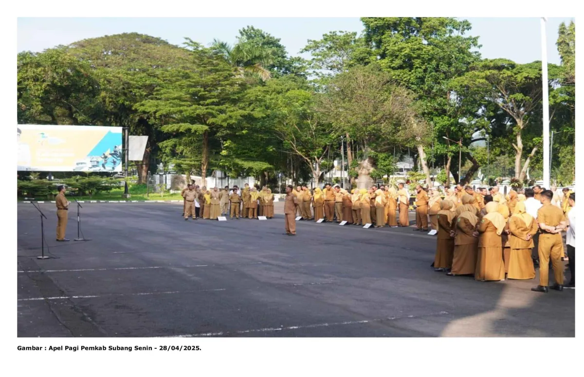 Sekda Subang Dorong ASN Tingkatkan Disiplin dan Kreativitas