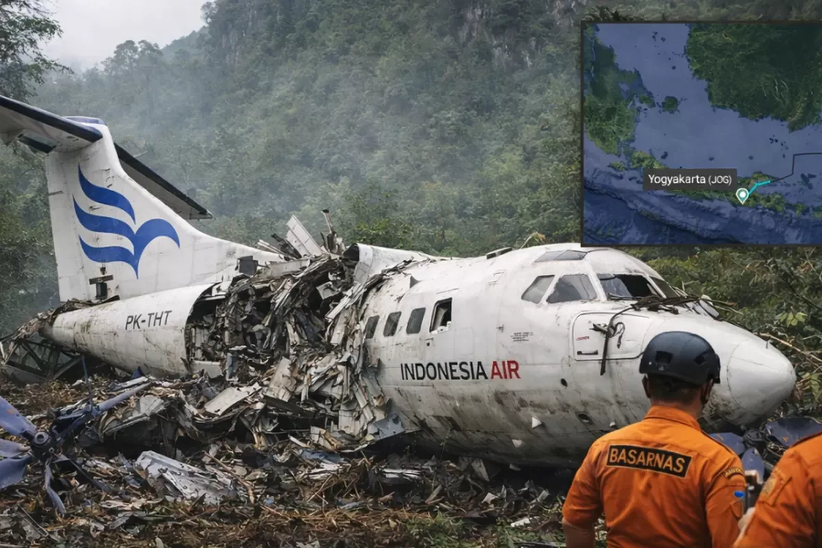 Pesawat ATR 42-500 Hilang Kontak di Maros, Tim SAR Dikerahkan