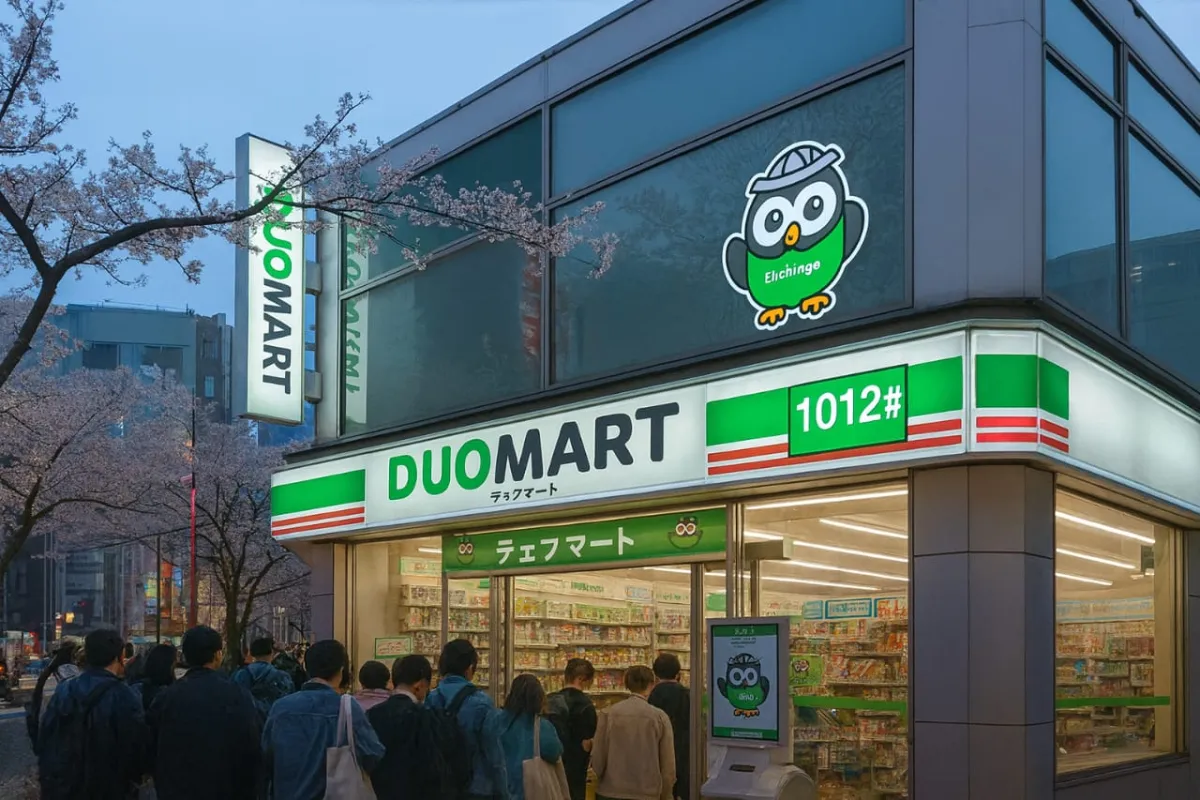 Duolingo Luncurkan Pop-Up Store Pertama di Shibuya, Jepang