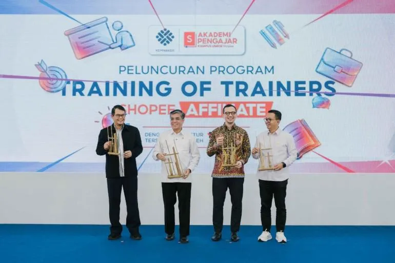 Kemnaker dan Shopee Luncurkan Pelatihan Instruktur Affiliate untuk Tingkatkan Keterampilan Digital