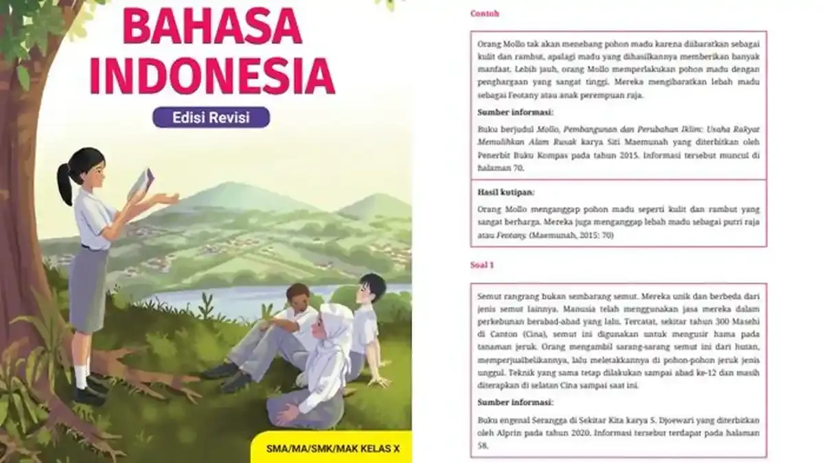 Kunci Jawaban Bahasa Indonesia Kelas 10 SMA Halaman 22-24 Kurikulum Merdeka