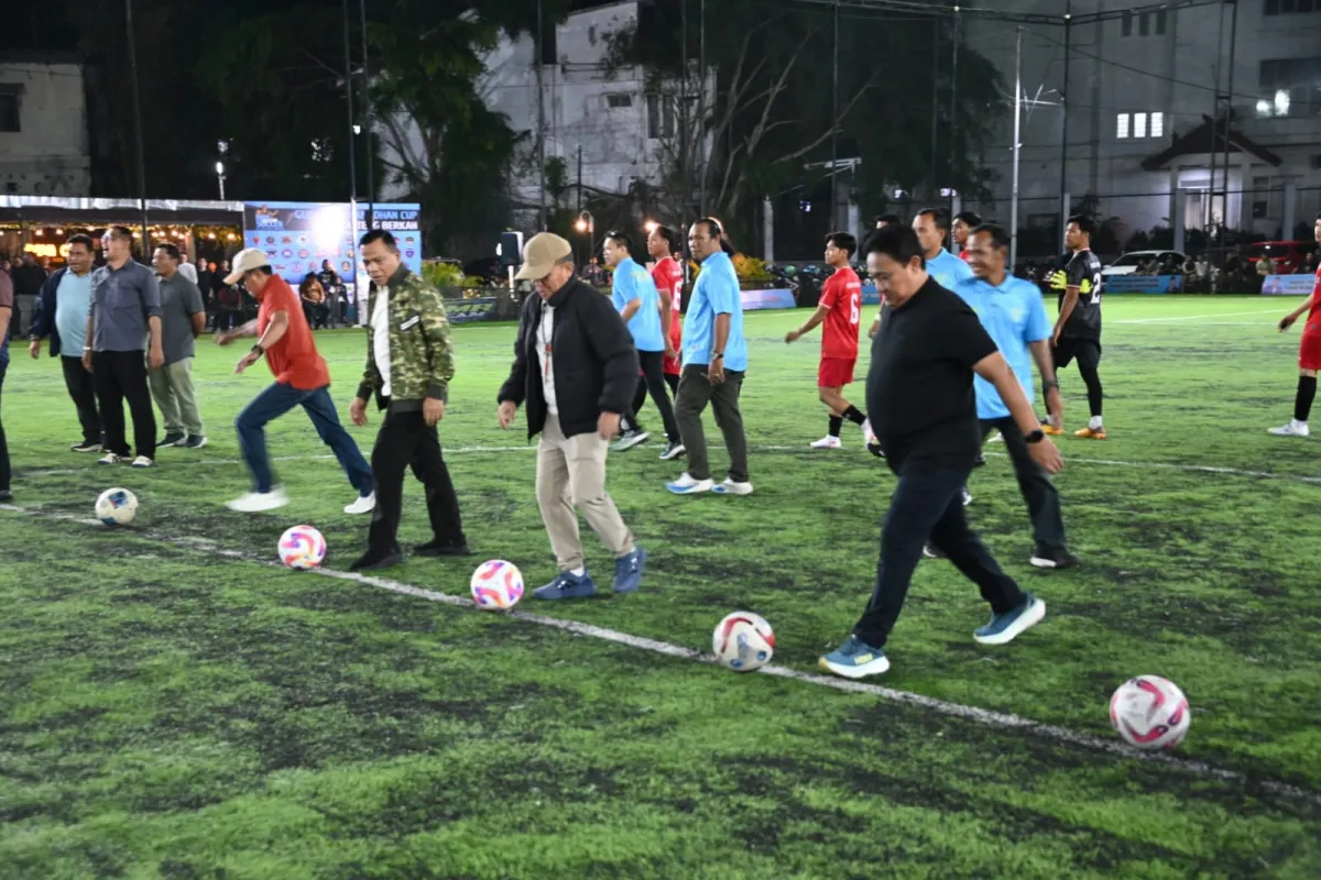 Gubernur Kalteng Resmi Buka Turnamen Mini Soccer All Star Jilid V