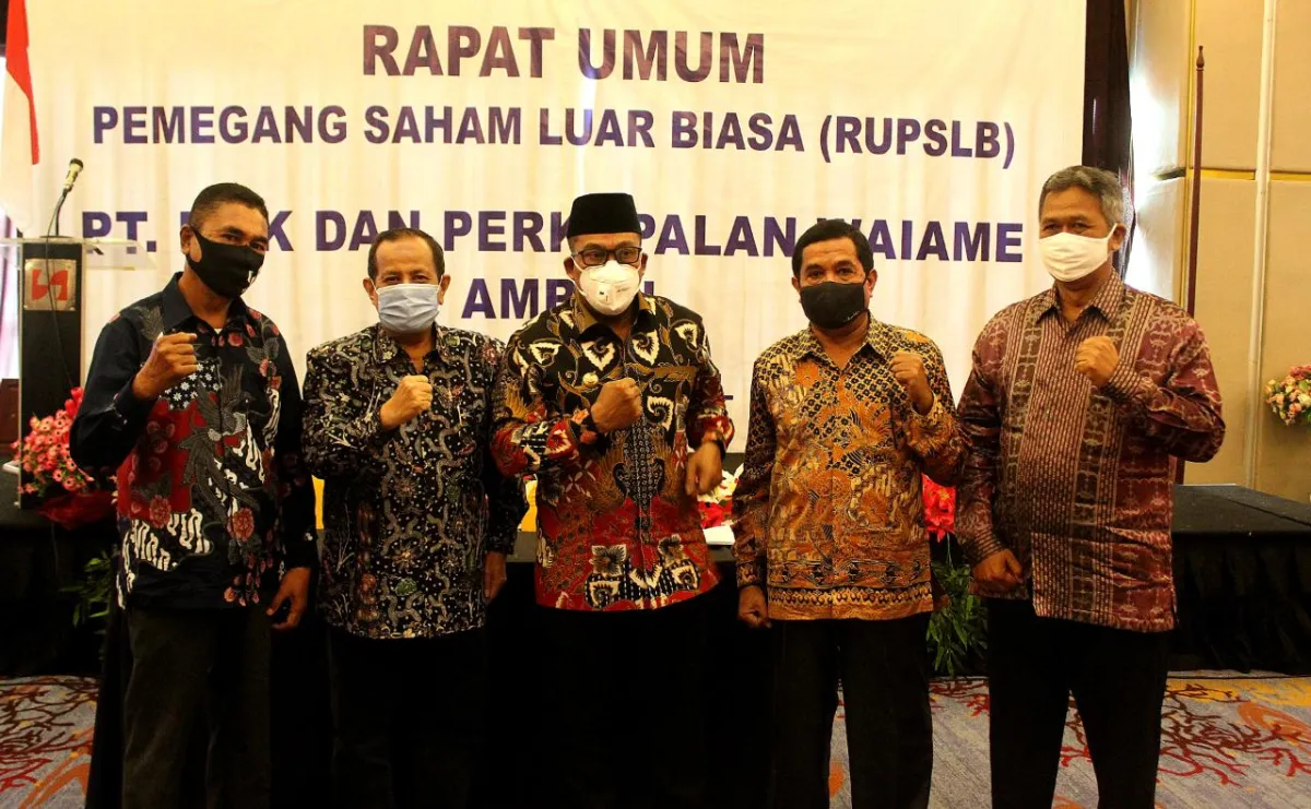 Abdul Azis Latar Resmi Jadi Komisaris Utama PT Dok Wayame