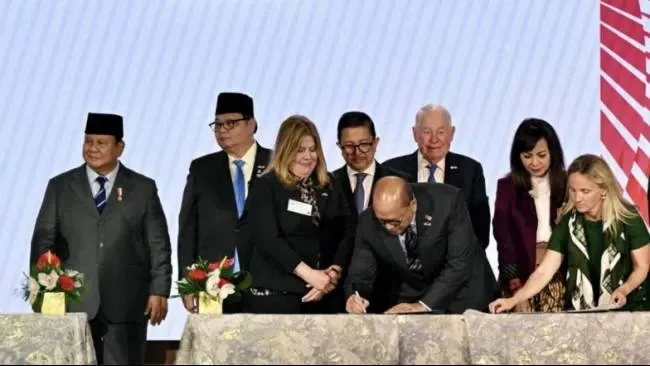 Prabowo Saksikan Penandatanganan 11 MoU antara Pengusaha Indonesia dan AS di Washington