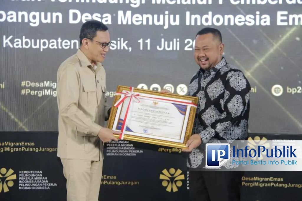 Peluncuran Desa Migran EMAS untuk Mewujudkan Ekosistem Migrasi Aman di Gresik