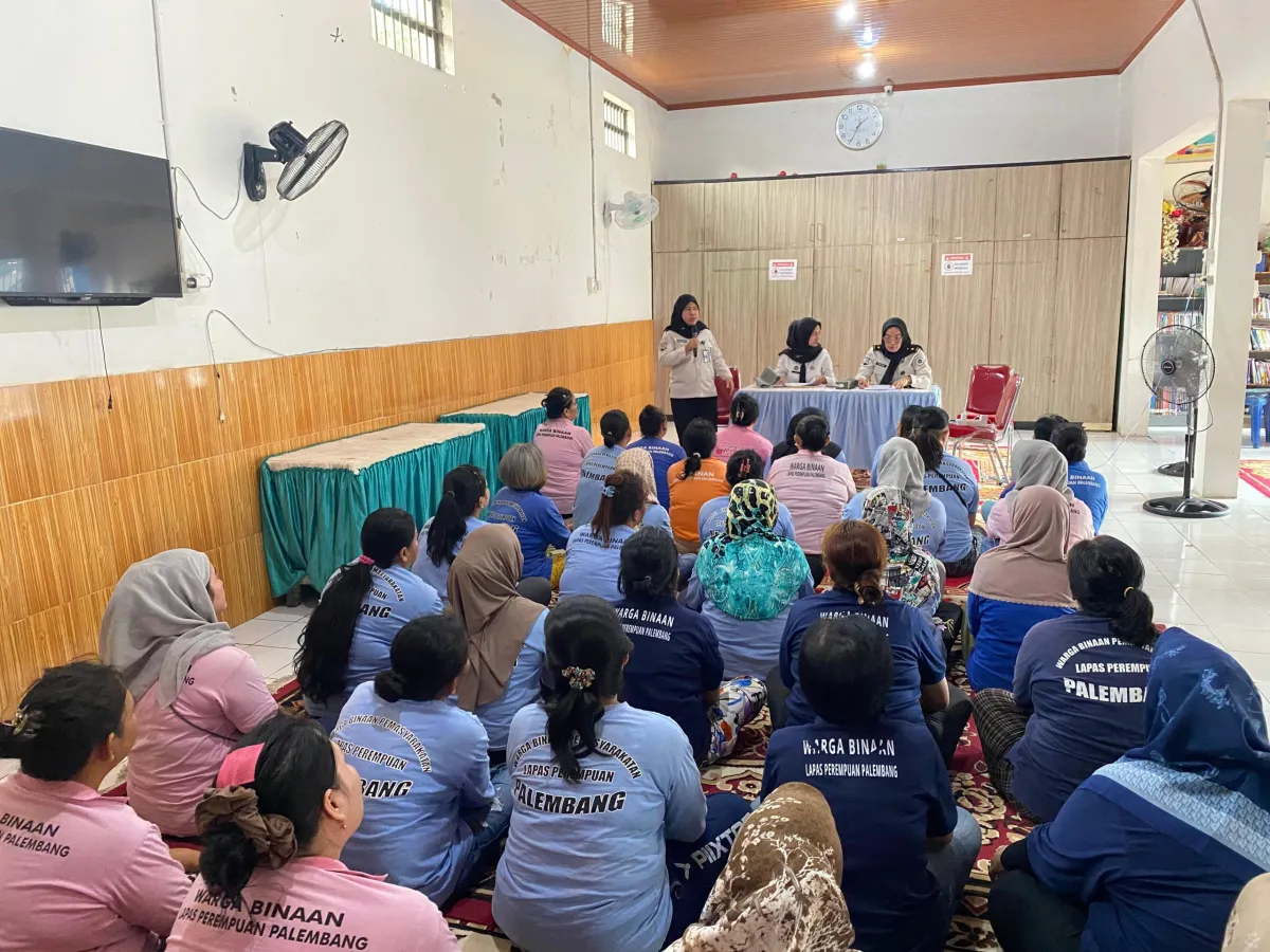 Lapas Perempuan Palembang Tingkatkan Edukasi Kesehatan untuk Warga Binaan