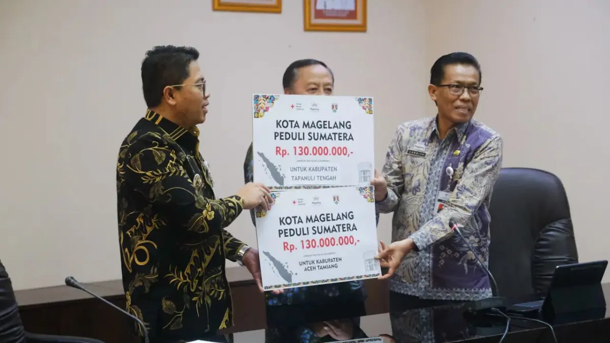 Pemkot Magelang Salurkan Bantuan Rp260 Juta untuk Korban Banjir di Sumatera