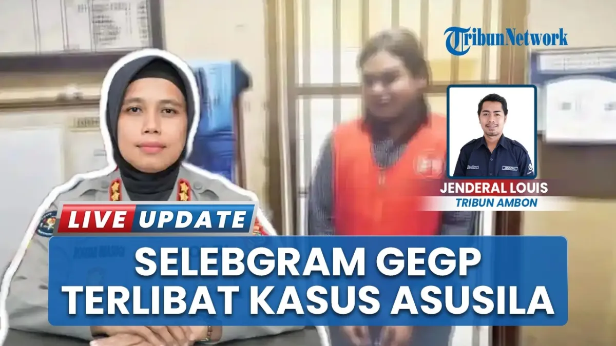 Polda Maluku Tahan Selebgram GEGP Terkait Video Asusila