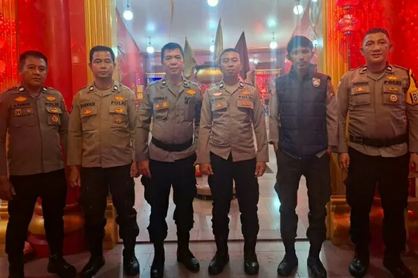 Polresta Manado Amankan Ibadah Imlek 2577 untuk Jaga Toleransi