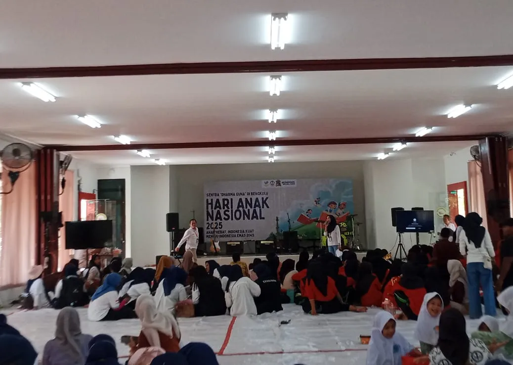 Perayaan Hari Anak Nasional di Sentra Dharma Guna Bengkulu