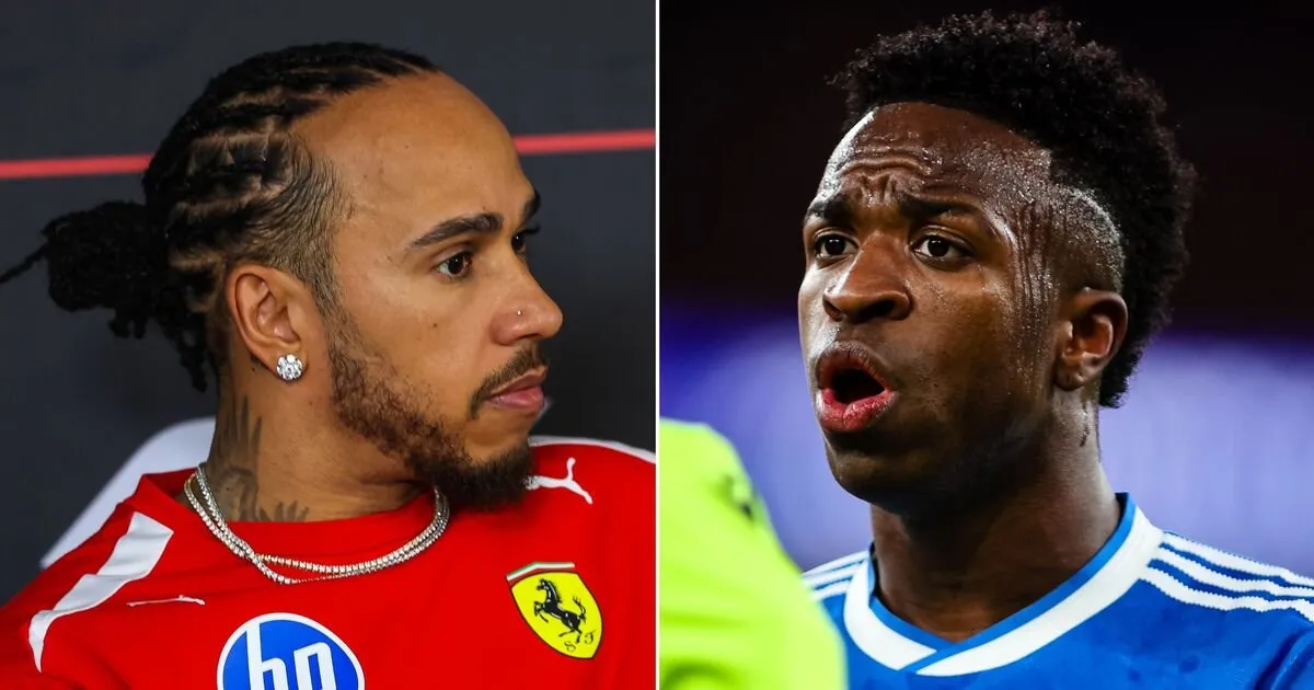 Lewis Hamilton Dukung Vini Jr Terkait Kasus Rasisme di Liga Champions