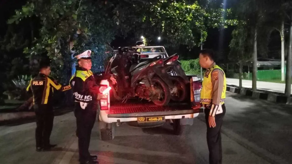 Polres Prabumulih Amankan 27 Motor Pelaku Balap Liar dalam Seminggu